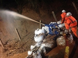 Dawlish Rail Disaster saved by Huge Water-pumping operation